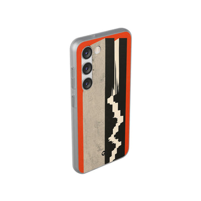 Orange Lite Phone Case for Samsung - Orange Monolith Rift