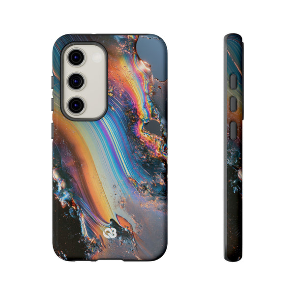 Prismatic Aura Flow · Tough Phone Case for Samsung · Blue