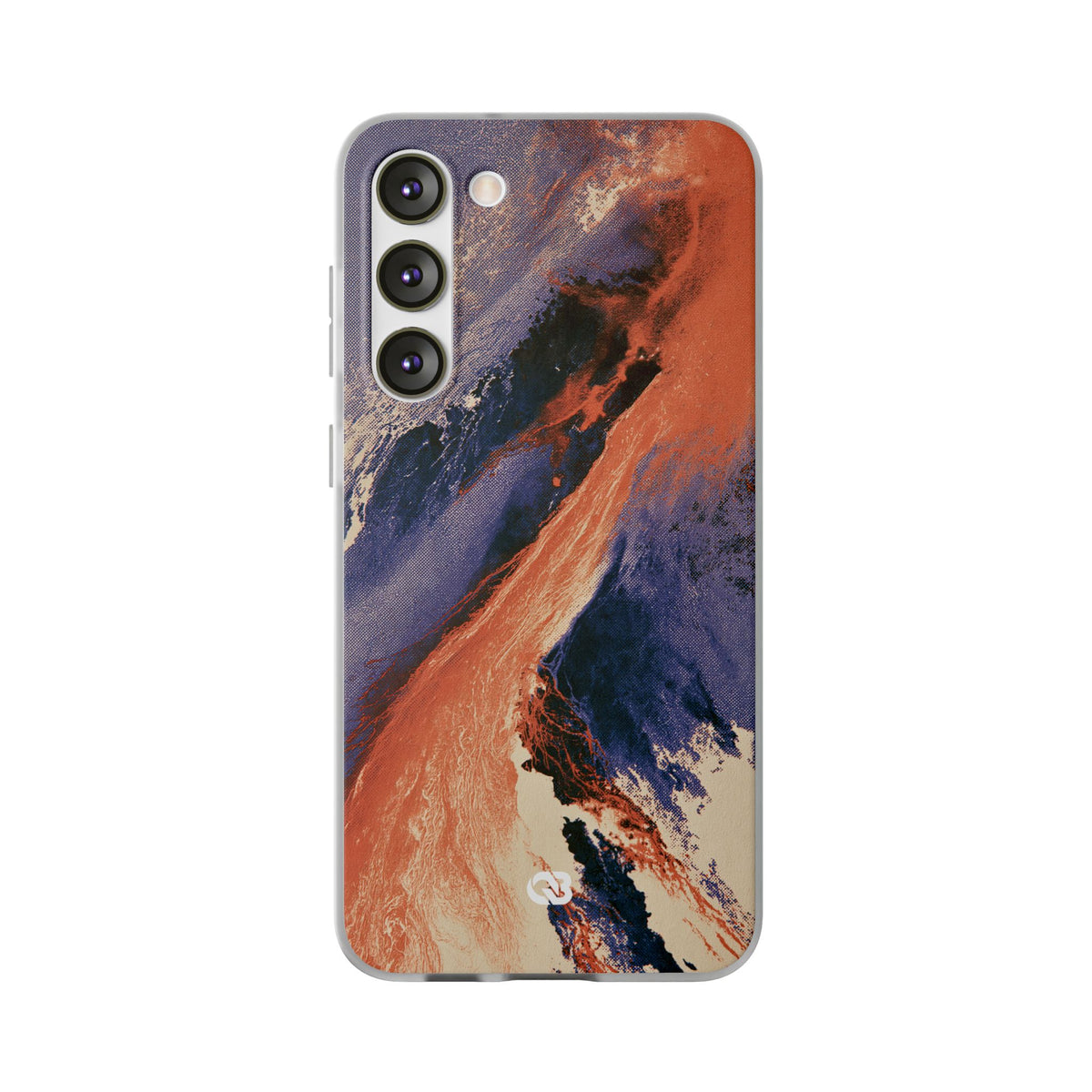 Solar Aura Drift · Lite Phone Case for Samsung · Orange
