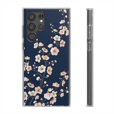 Midnight Plum Blossom · Lite Phone Case for Samsung · Blue