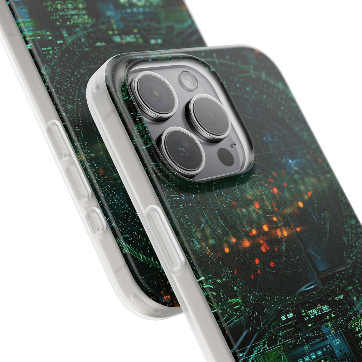 Tactical Avionics HUD · Lite Phone Case for iPhone ·  Green