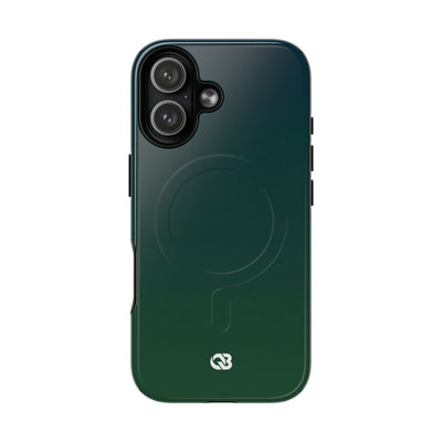 Green Tough 2.0 Magsafe Phone Case for iPhone - Midnight Pine Horizon