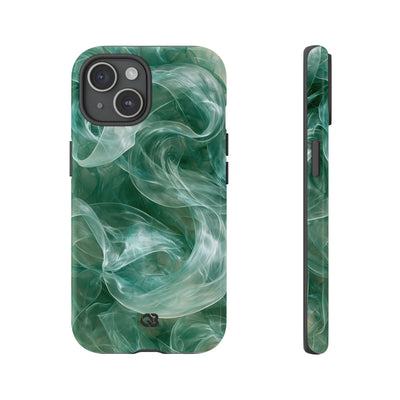 Translucent Aqua Flow · Tough Phone Case for iPhone · Teal