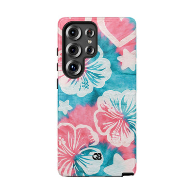 Tropical Hibiscus Bloom · Tough Phone Case for Samsung · Teal