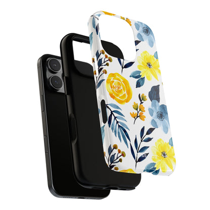Yellow Blossom iPhone 16 Pro Case - Tough