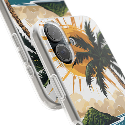 Radiant Coast Solitude · Soft Custodia per iPhone