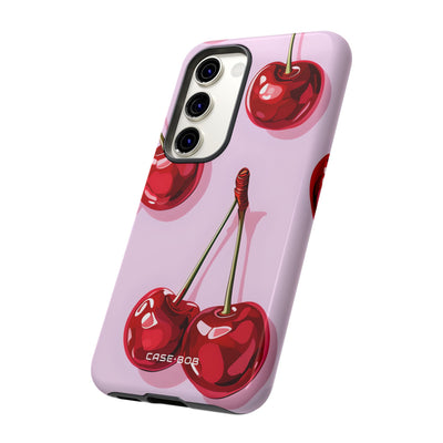 Glossy Cherry Burst Samsung S23 Case - Tough - CASE•BOB