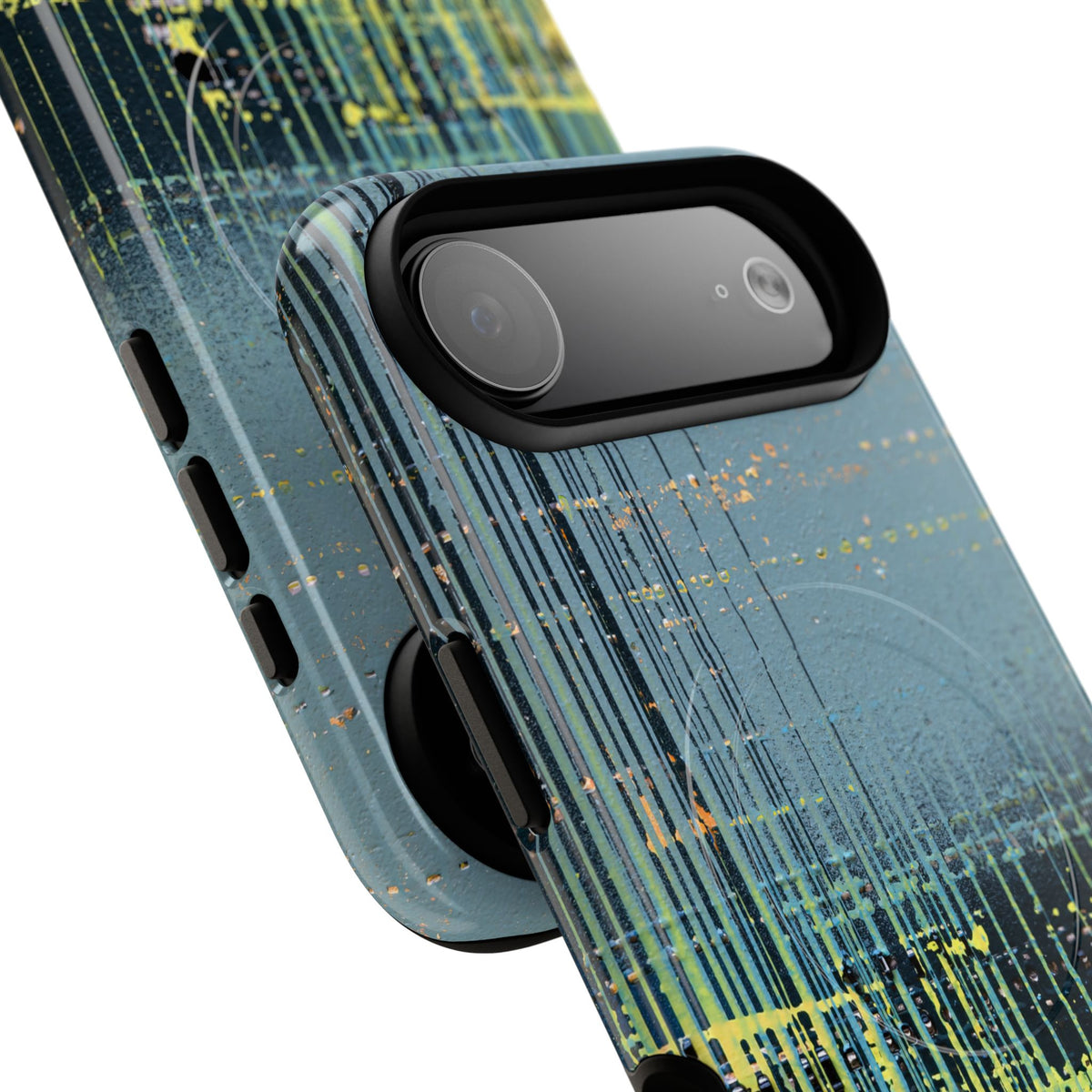 Acid Raster Circuit · Tough 2.0 Magnetic Phone Case for iPhone · Teal