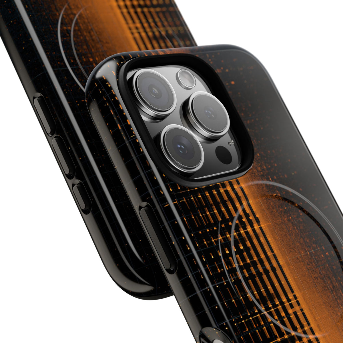 Amber Frequency · Tough 2.0 Magnetic Phone Case for iPhone · Orange