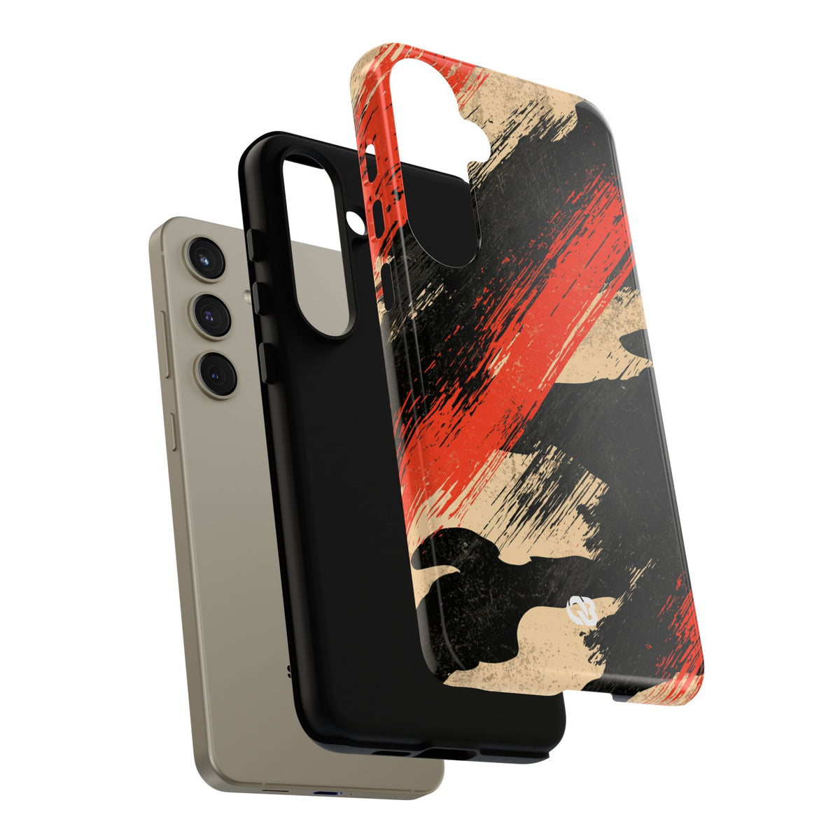 Urban Slash Camo · Tough Phone Case for Samsung · Black