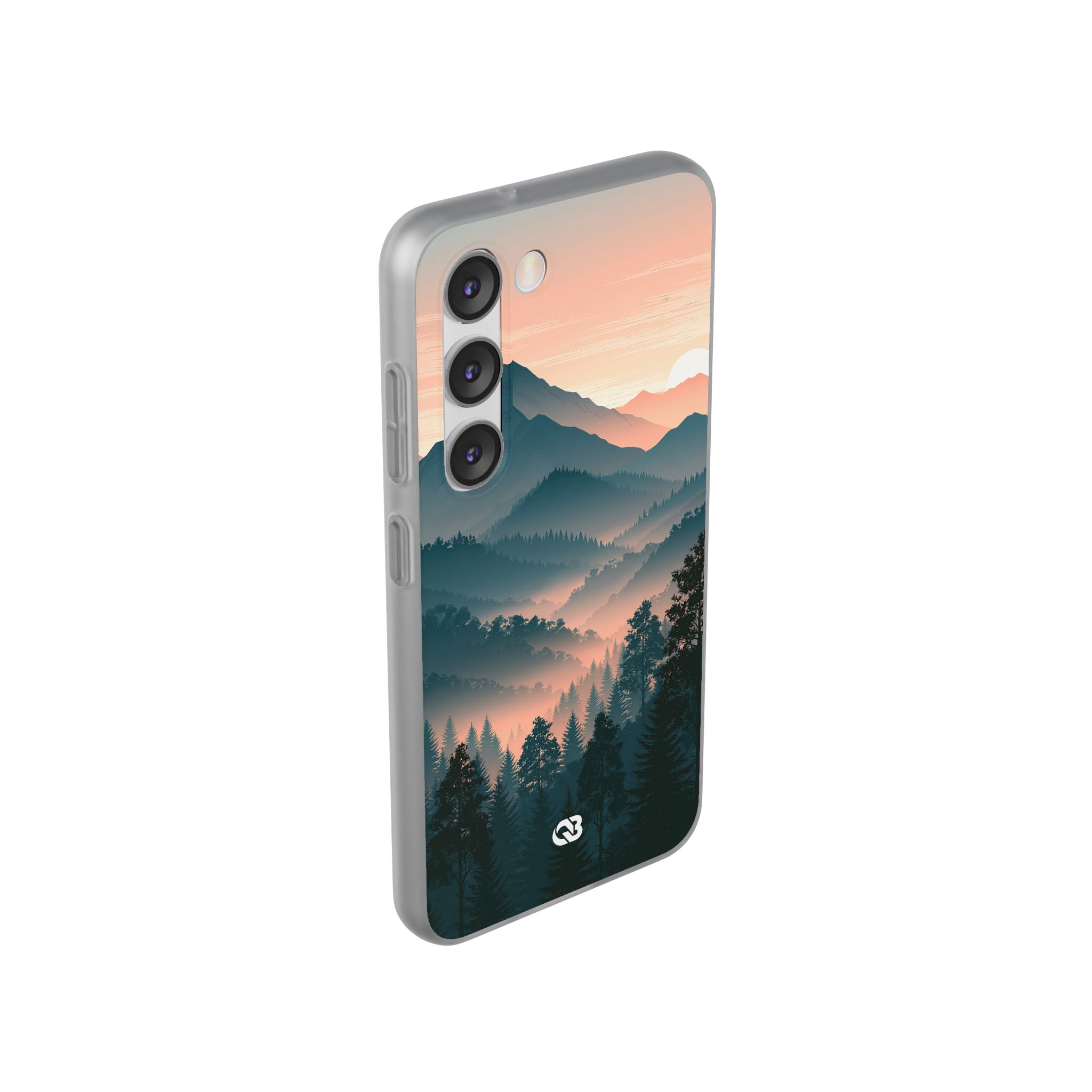 Teal Lite Phone Case for Samsung - Alpine Teal Horizon