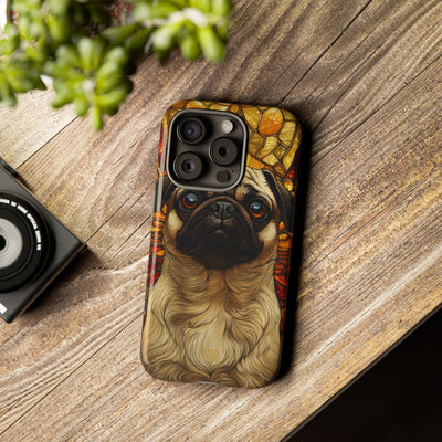 Amber Pug Divinity · Tough Phone Case for iPhone