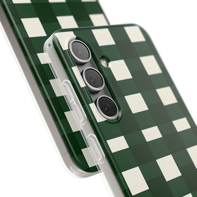 Hunter Green Plaid · Soft Handyhülle für Samsung