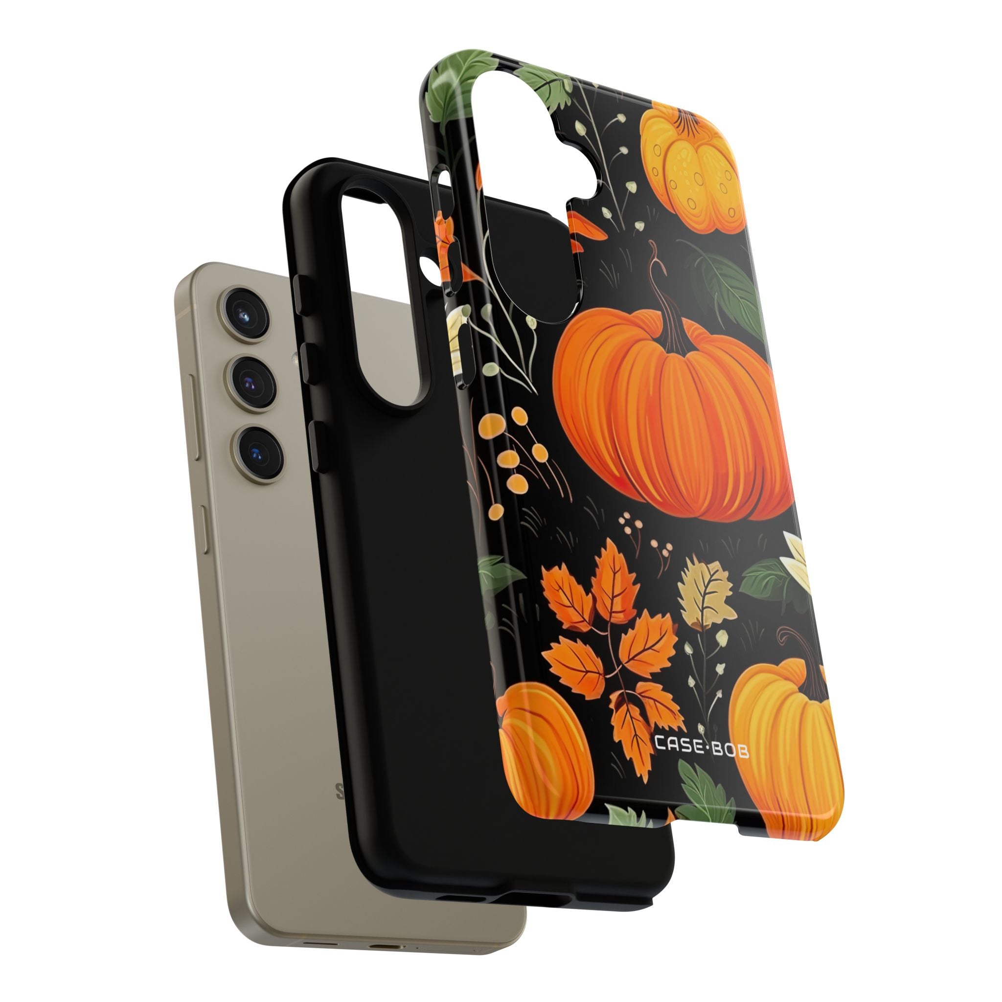 Pumpkin Glow Samsung S24 Case - Tough