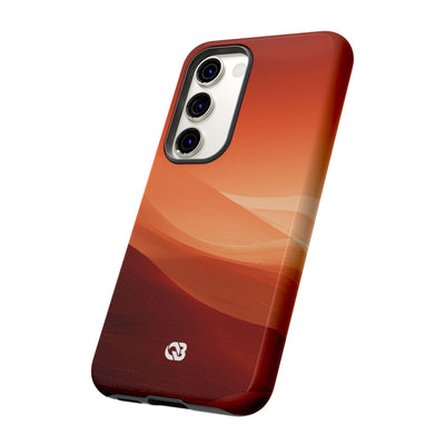 Terracotta Dune Ridges · Tough Phone Case for Samsung · Orange