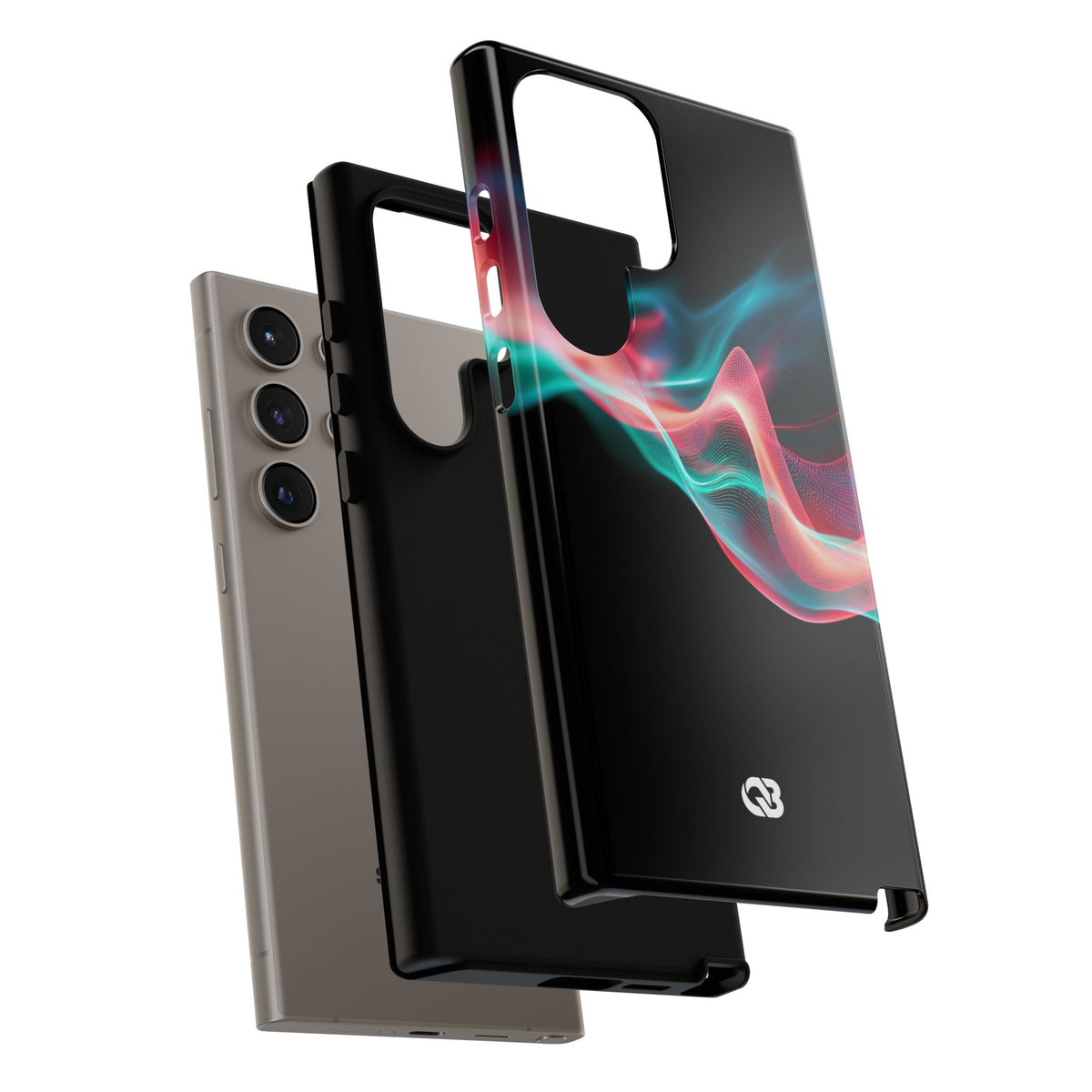 Digital Frequency · Tough Phone Case for Samsung · Black