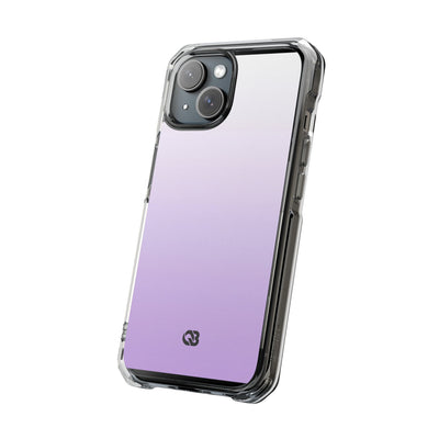 Soft Lilac · Clear Impact Magnetic Phone Case for iPhone · Purple