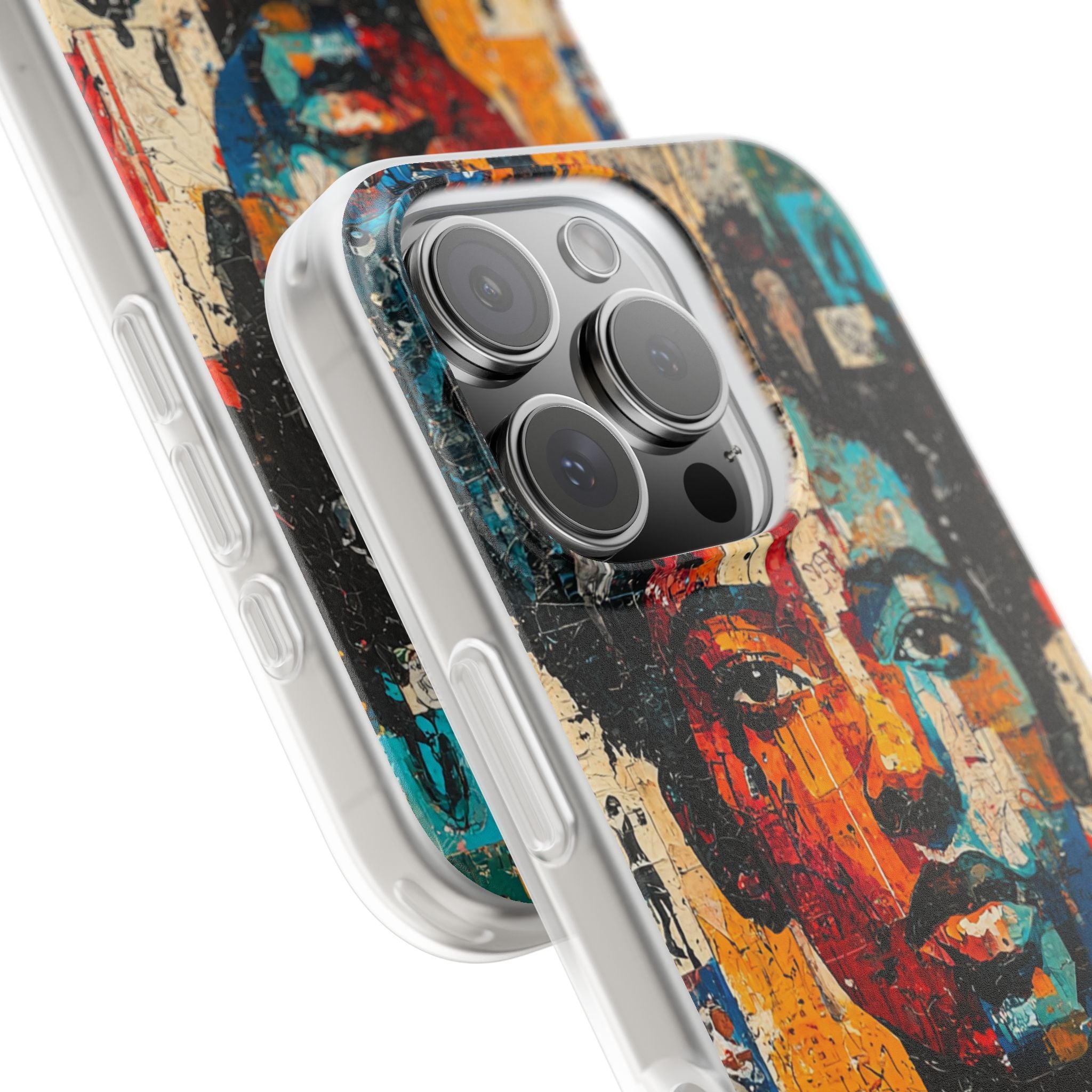 Vibrant Urban Soul · Soft Custodia per iPhone