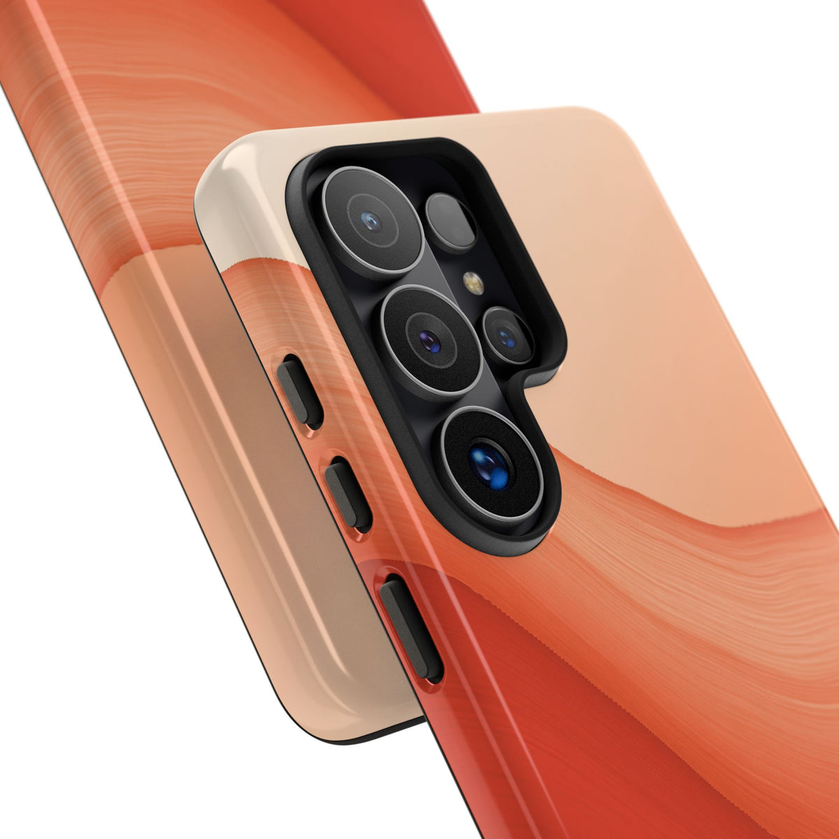 Terracotta Flow · Tough Phone Case for Samsung · Orange