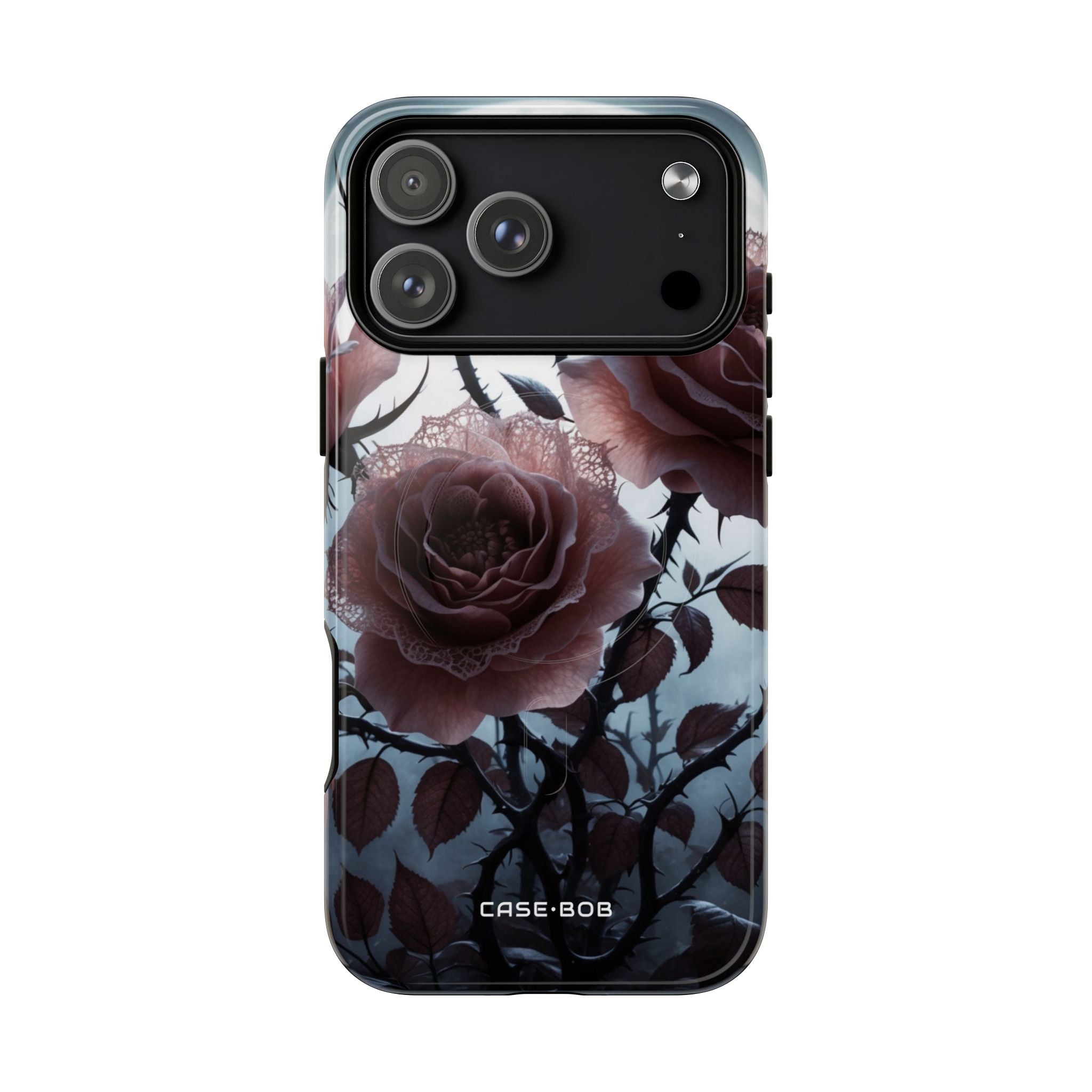 Luminous Rose Thorns iPhone 17 Pro Max Case - Tough+ - CASE•BOB