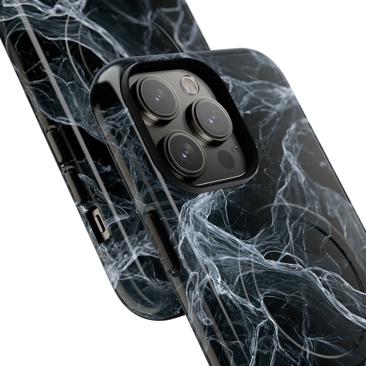 Arctic Gossamer · Tough 2.0 Magnetic Phone Case for iPhone · Black