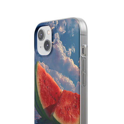 Ruby Melon Tide · Soft Custodia per iPhone