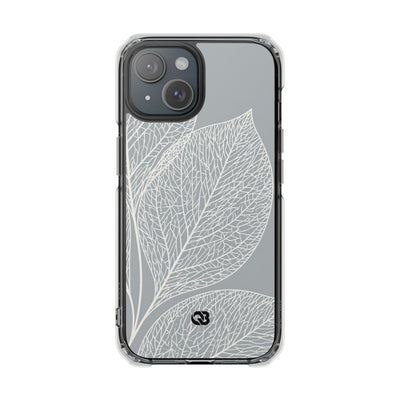 Grey Impact MagSafe Phone Case for iPhone - Frosted Ash Veins