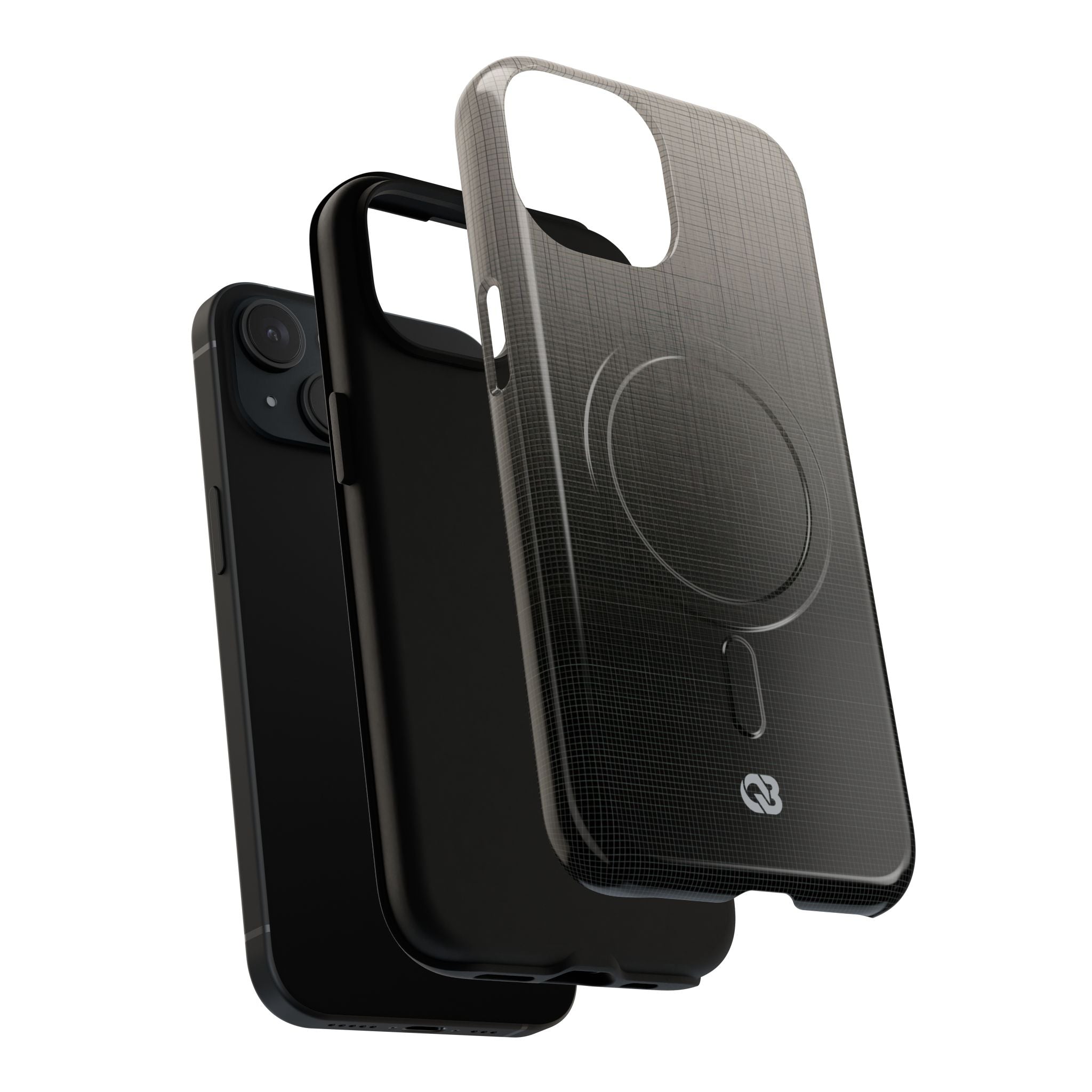 Grey Tough 2.0 Magsafe Phone Case for iPhone - Faded Sand Mesh