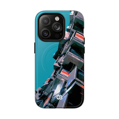 System Error Spire · Tough 2.0 Magnetic Phone Case for iPhone · Teal