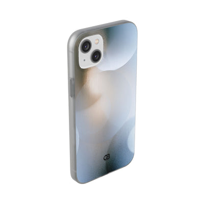 White Lite Phone Case for iPhone - Frosted Ribbed Sphere