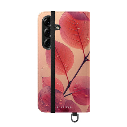 Translucent Leaves - Samsung S25 Case - Wallet