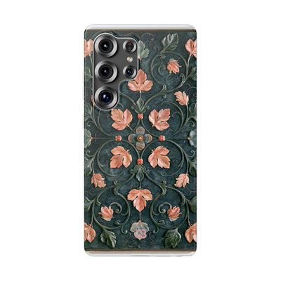 Florentine Rose Arabesque · Lite Phone Case for Samsung · Green