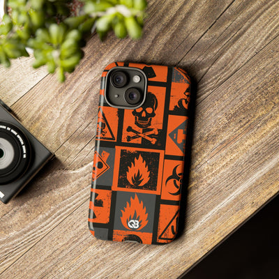 Urban Hazard · Tough Phone Case for iPhone · Orange