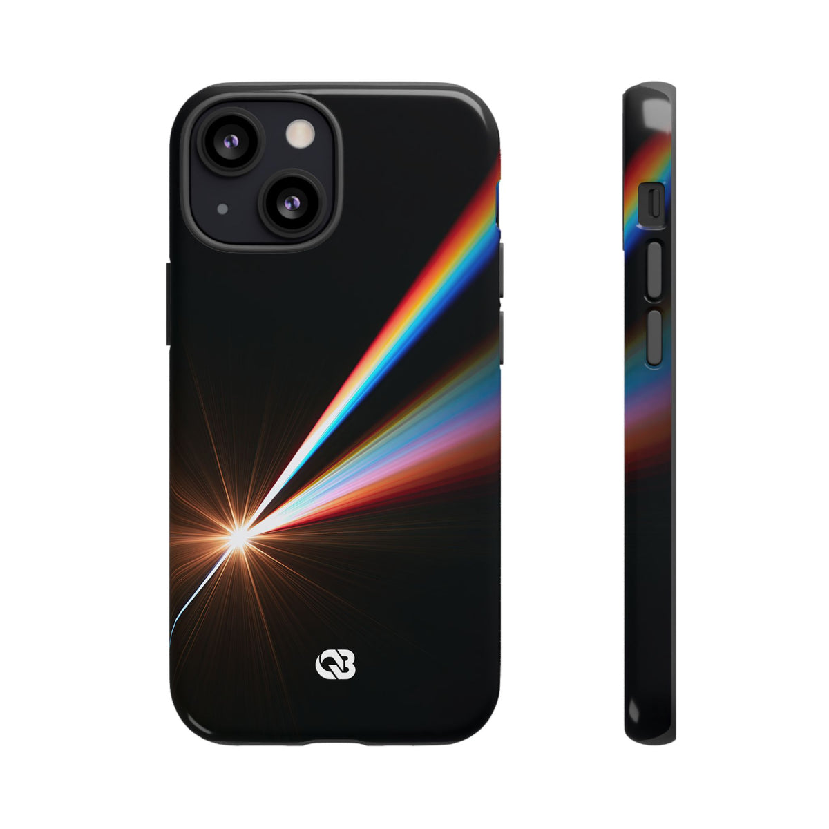 Spectral Refraction · Tough Phone Case for iPhone · Black