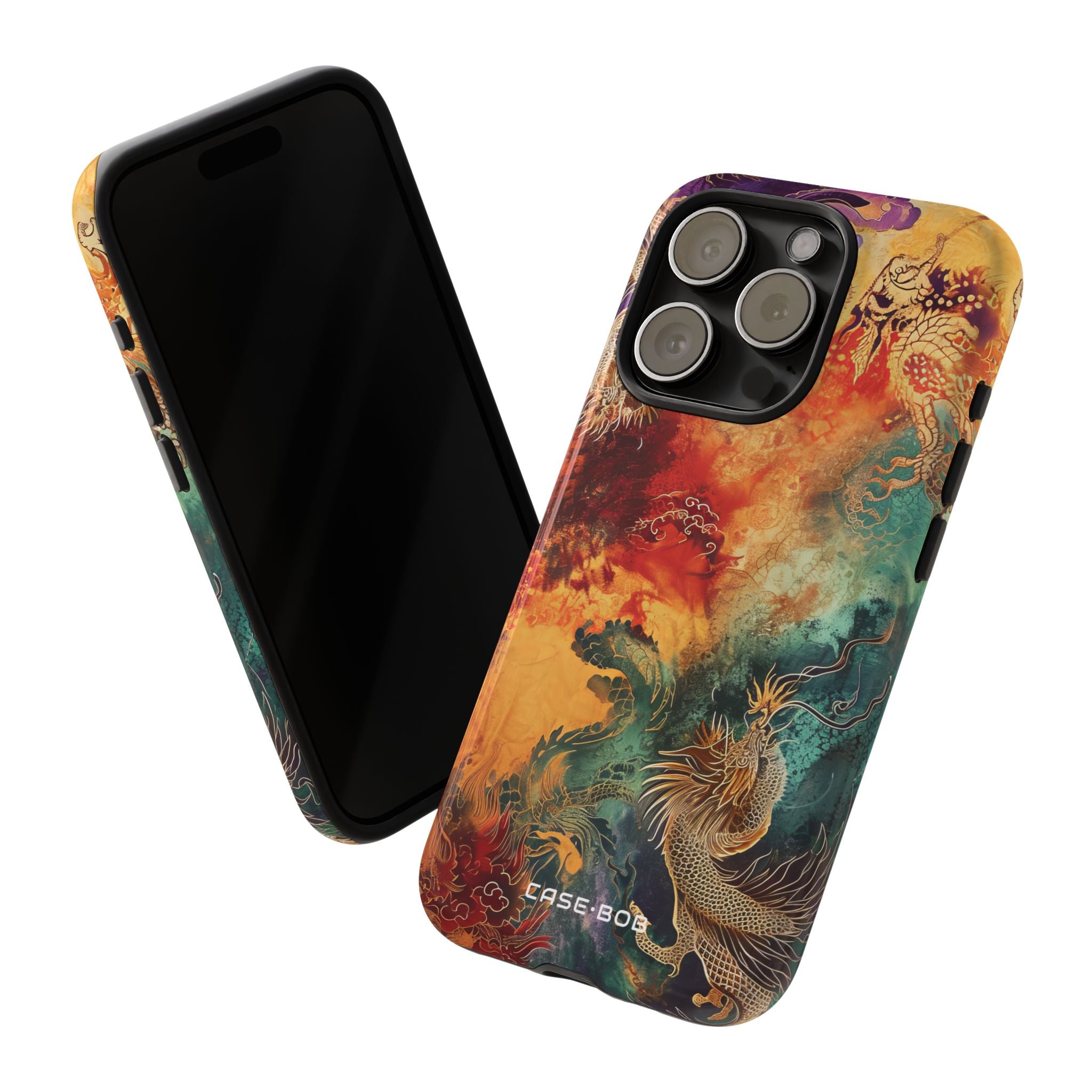 Dragon Ember iPhone 15 Pro Case - Tough