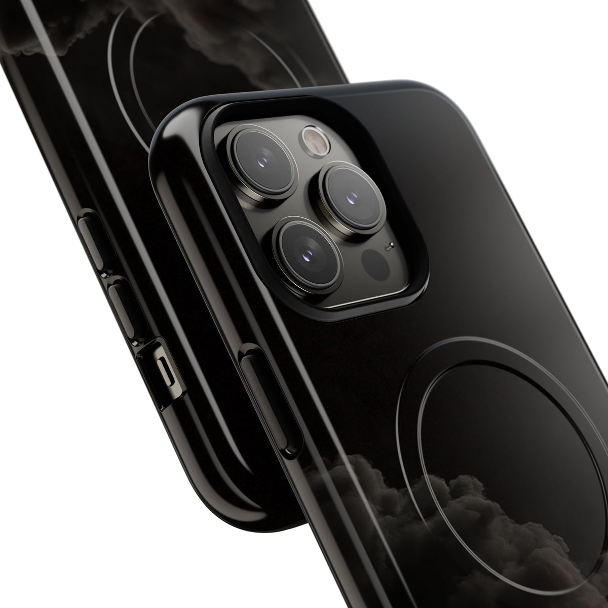 Crimson Fog Void · Tough 2.0 Magnetic Phone Case for iPhone · Black