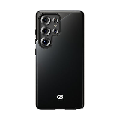 Black Tough Phone Case for Samsung - Obsidian Lunar Arch