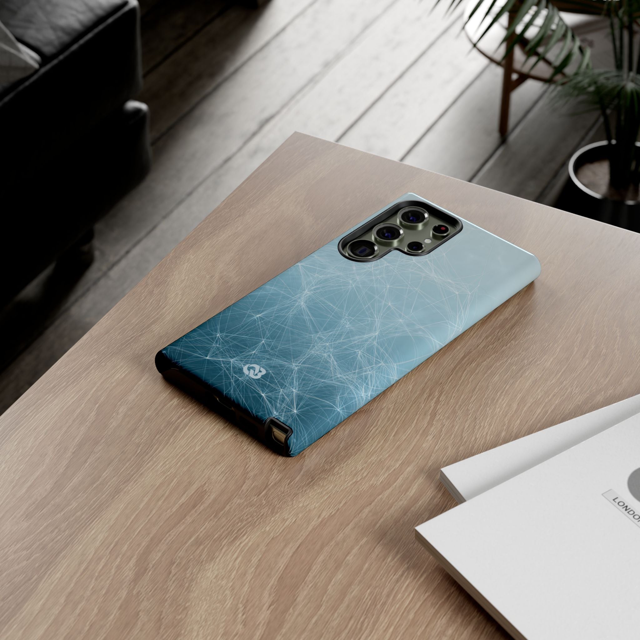 Teal Tough Phone Case for Samsung - Arctic Digital Nexus