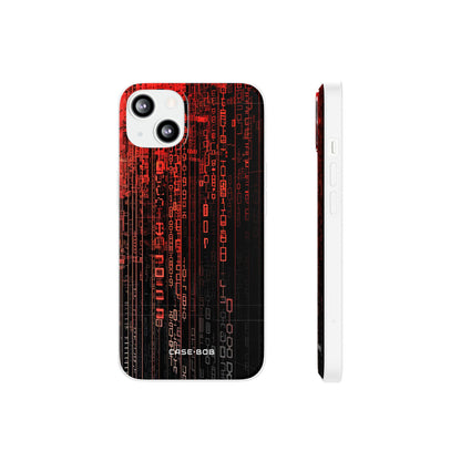 Crimson Glyphs iPhone 13 - Soft