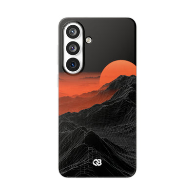 Solar Ridge Mesh · Lite Phone Case for Samsung · Black