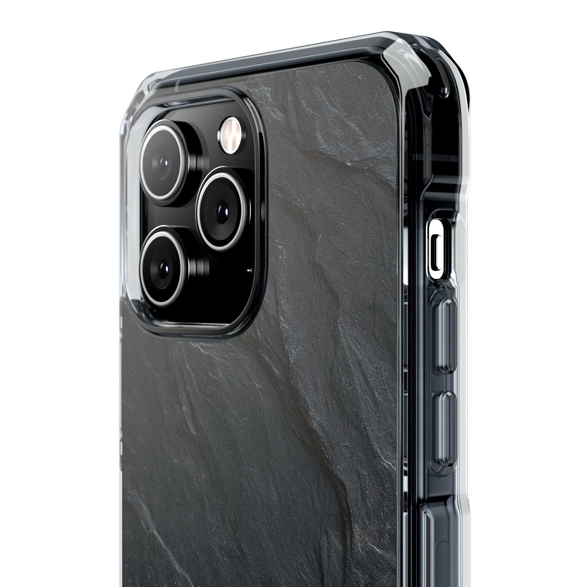 Black Impact MagSafe Phone Case for iPhone - Midnight Slate Ridge
