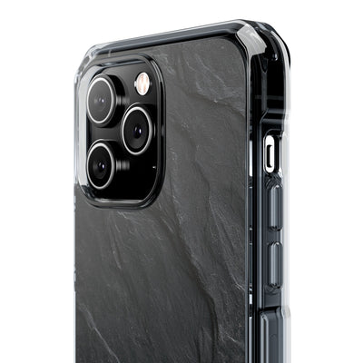 Black Impact MagSafe Phone Case for iPhone - Midnight Slate Ridge