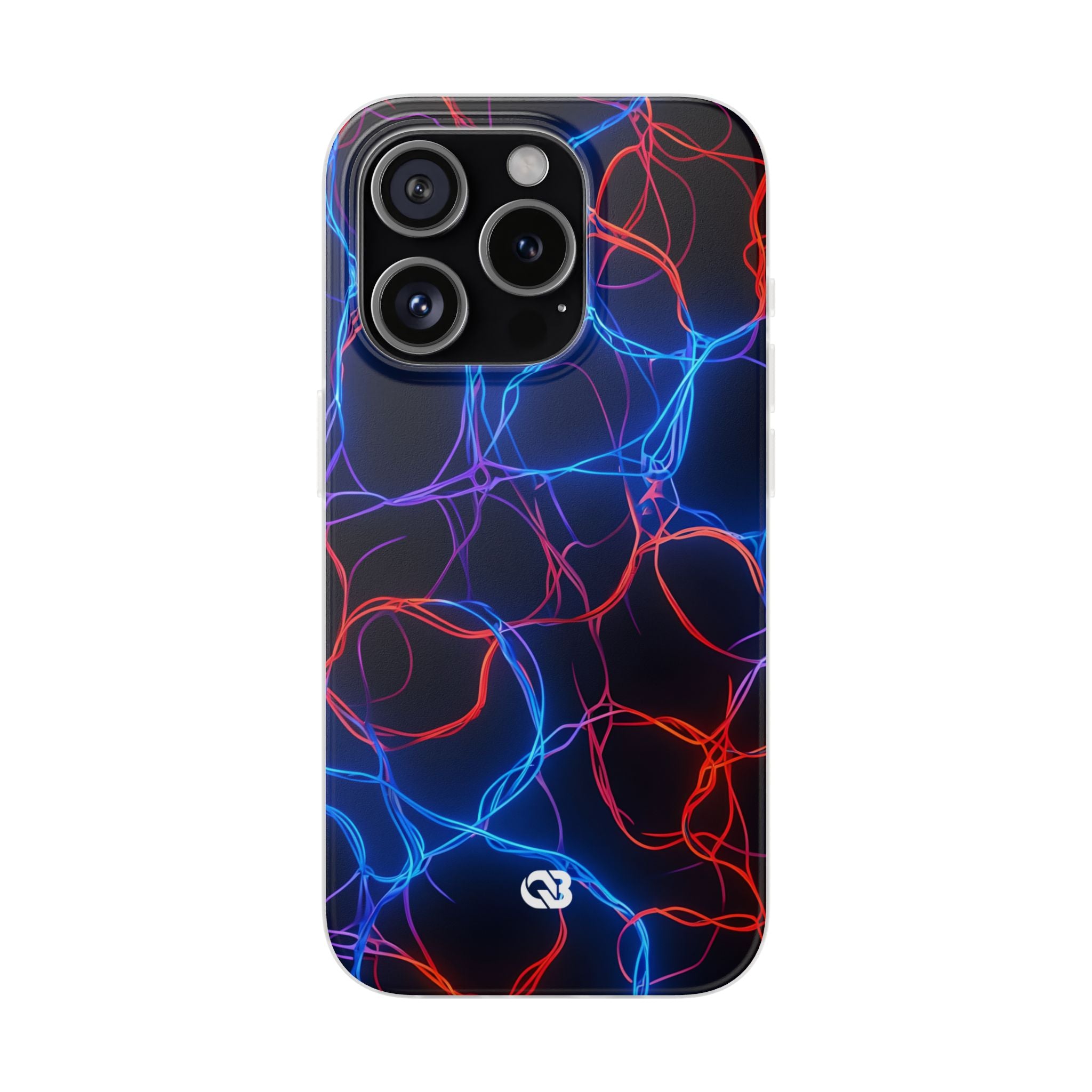 Electric Synapse Glow · Soft Handyhülle für iPhone