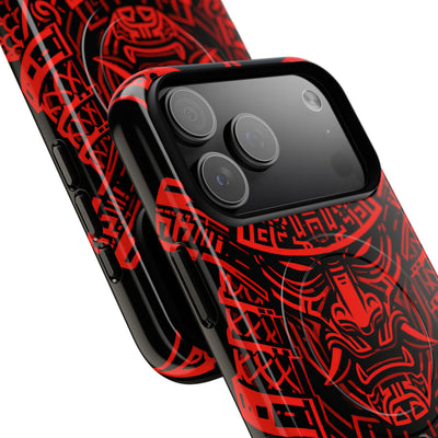 Crimson Kabuto · Tough 2.0 Magnetic Phone Case for iPhone · Red