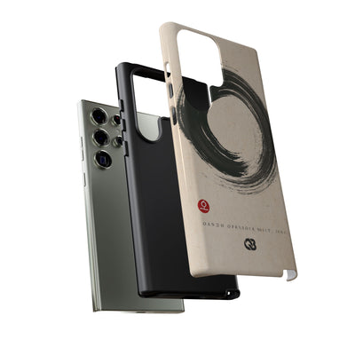 Zen Ensō Circle · Tough Phone Case for Samsung · Beige