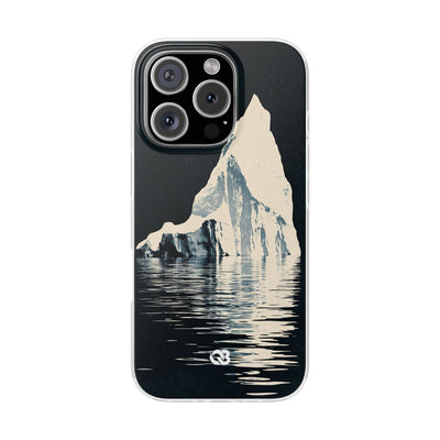 Blue Lite Phone Case for iPhone - Frozen Navy Monolith