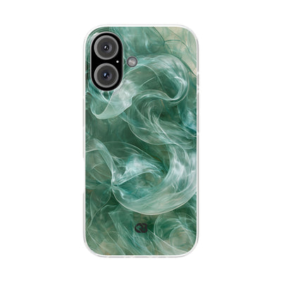 Translucent Aqua Flow · Lite Phone Case for iPhone ·  Teal
