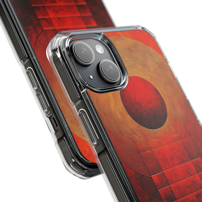 Crimson Solar Halo · Impact Phone Case for iPhone · Magsafe