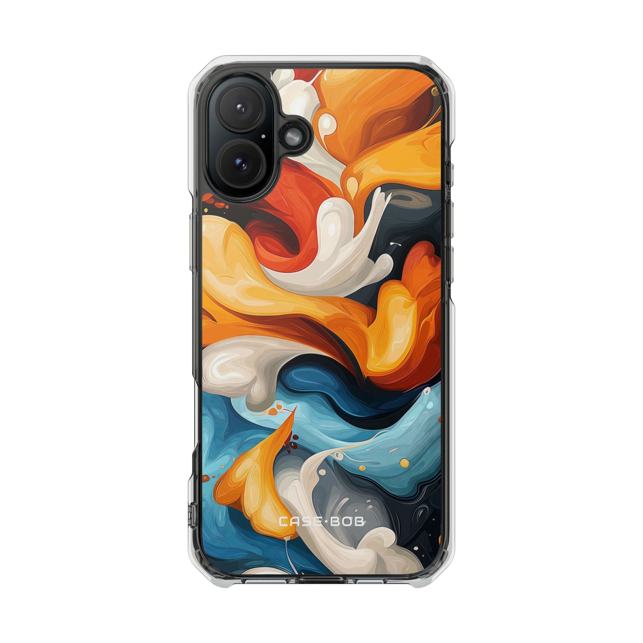 Crimson Ribbon iPhone 16 Plus Cover - Impact