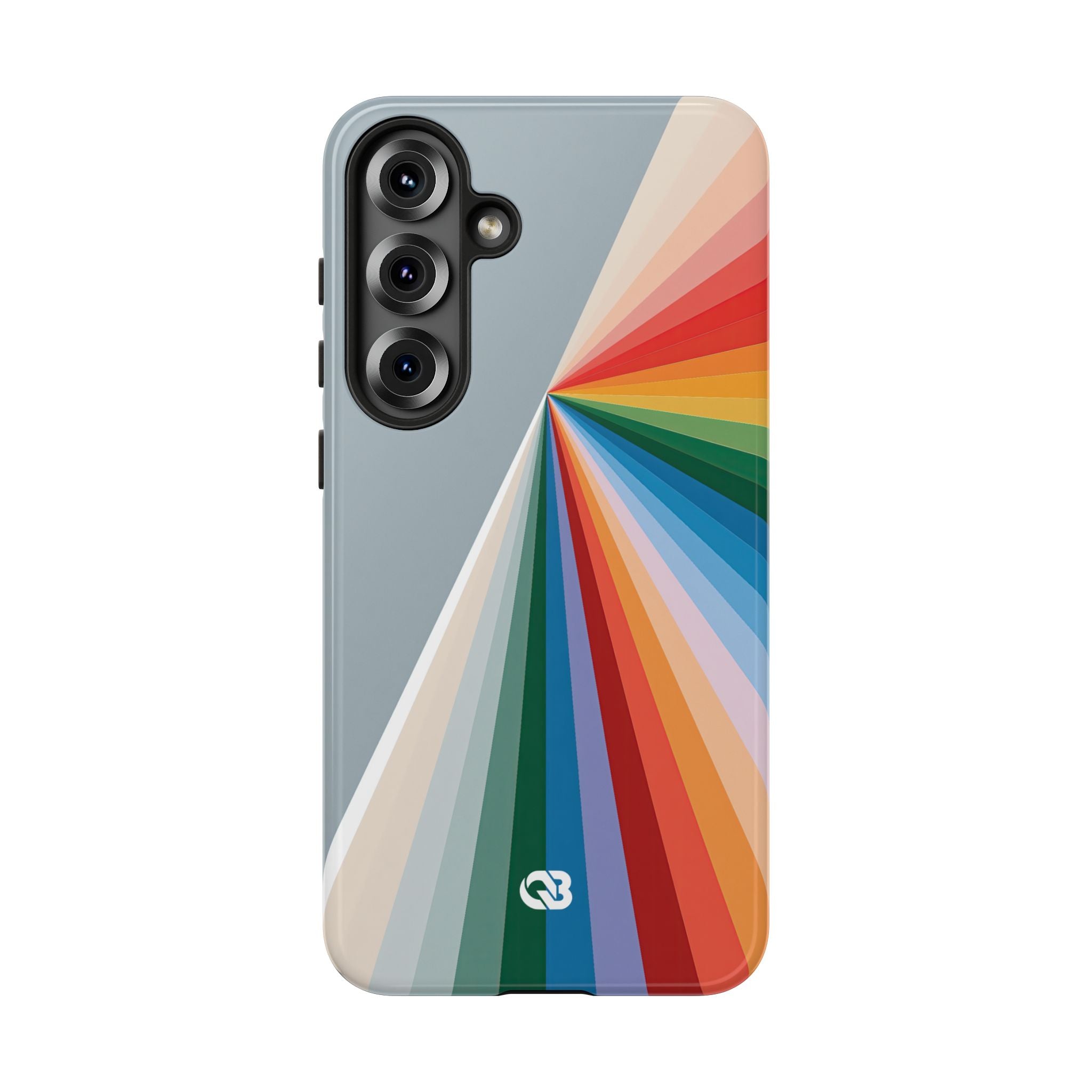 Grey Tough Phone Case for Samsung - Slate Prism Burst